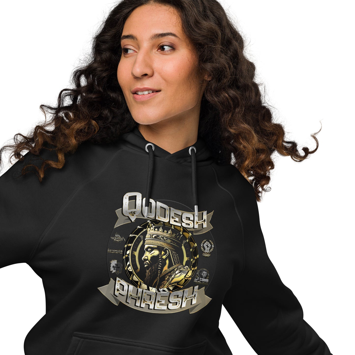 Qodesh Phresh eco raglan hoodie