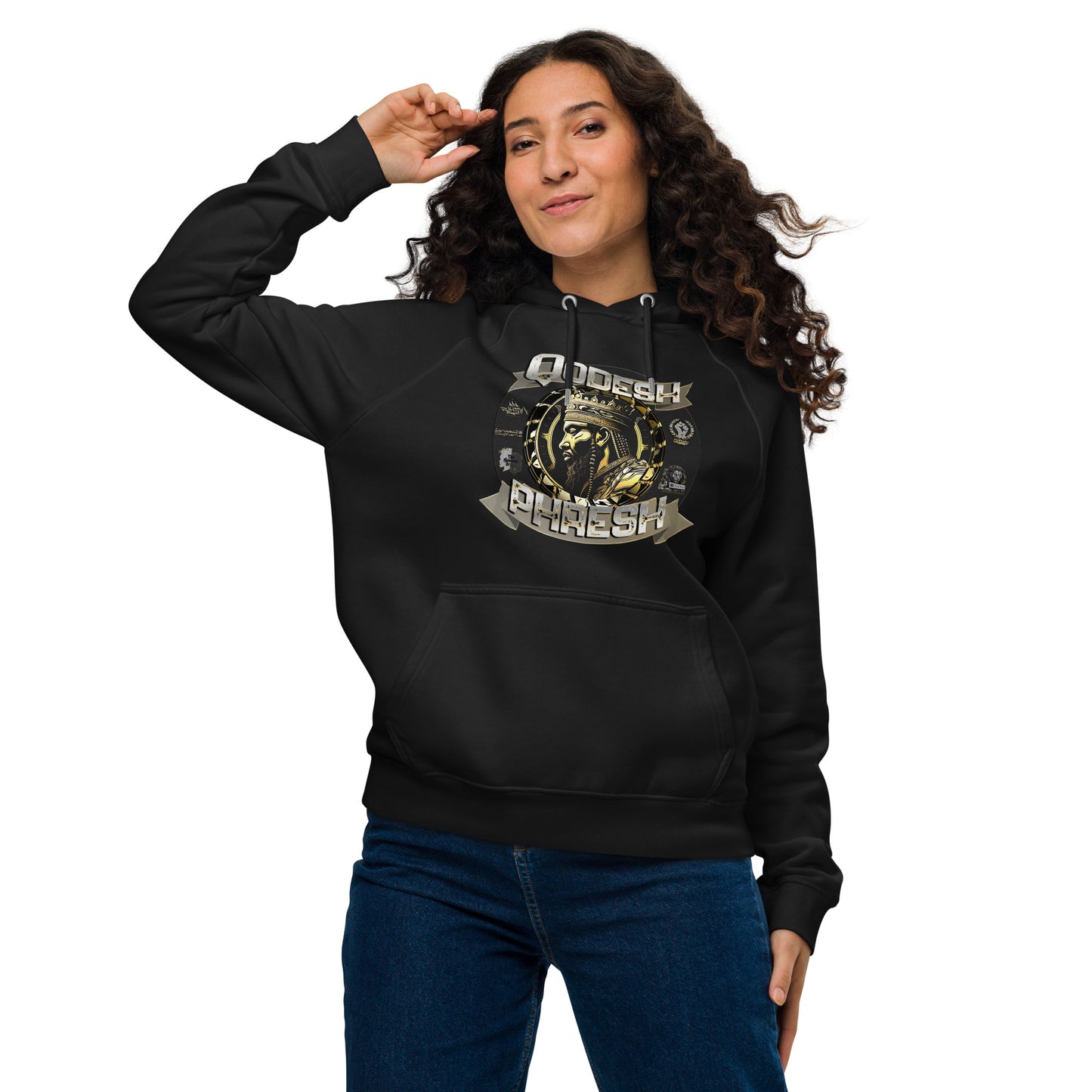 Qodesh Phresh eco raglan hoodie