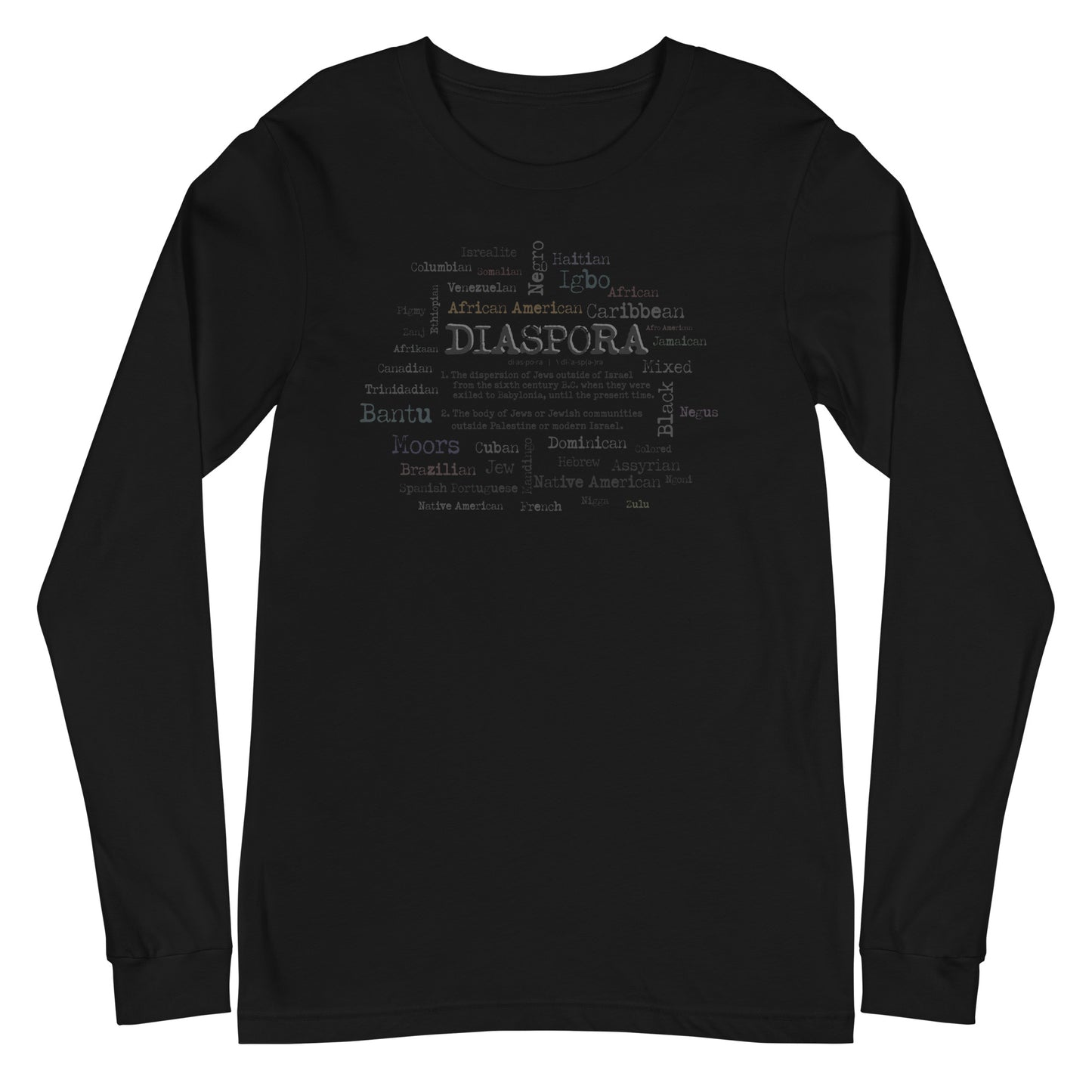 The Diaspora Long Sleeve Tee
