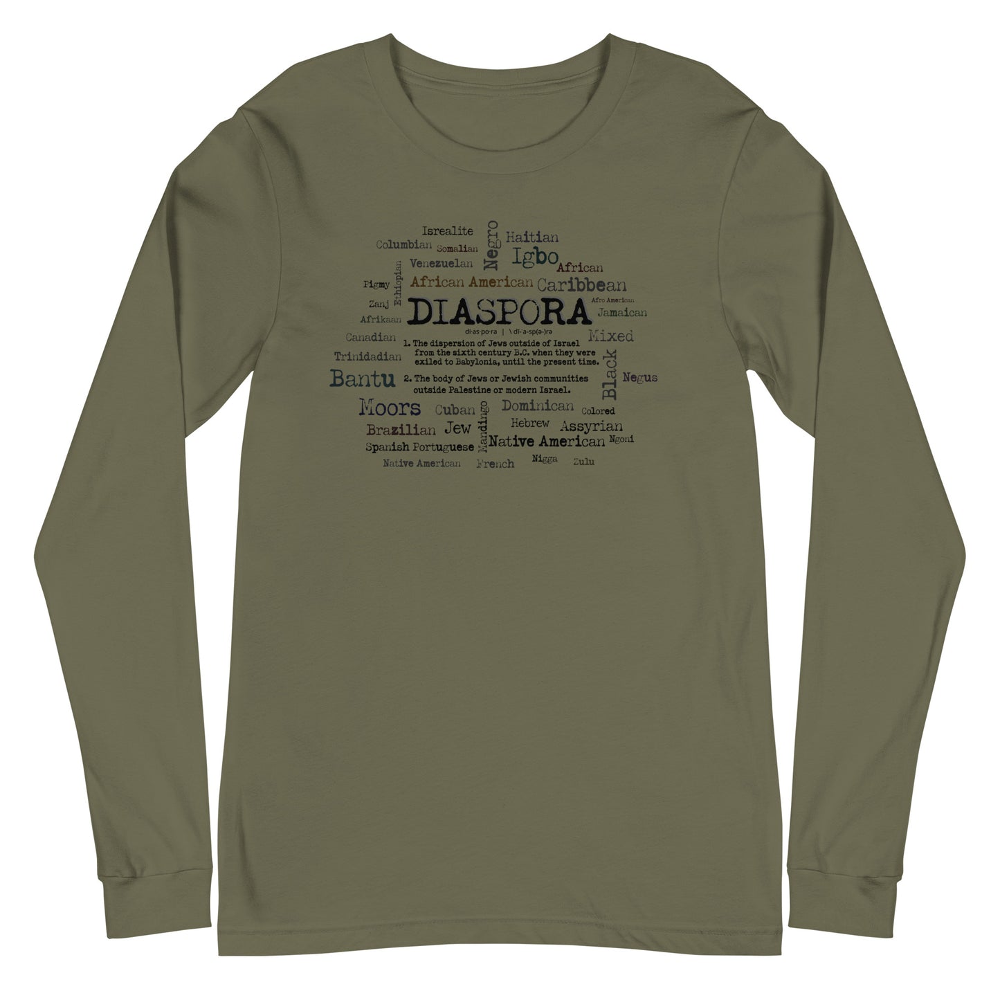 The Diaspora Long Sleeve Tee