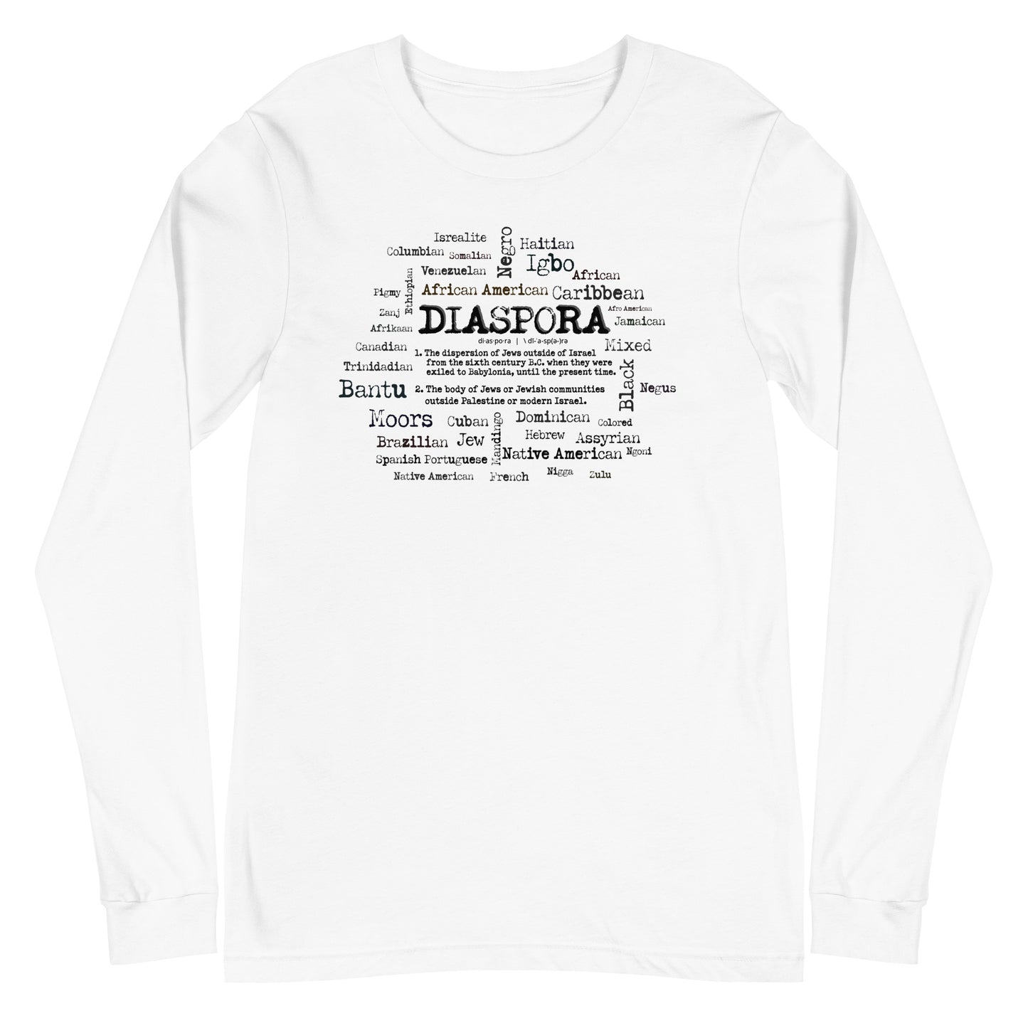 The Diaspora Long Sleeve Tee