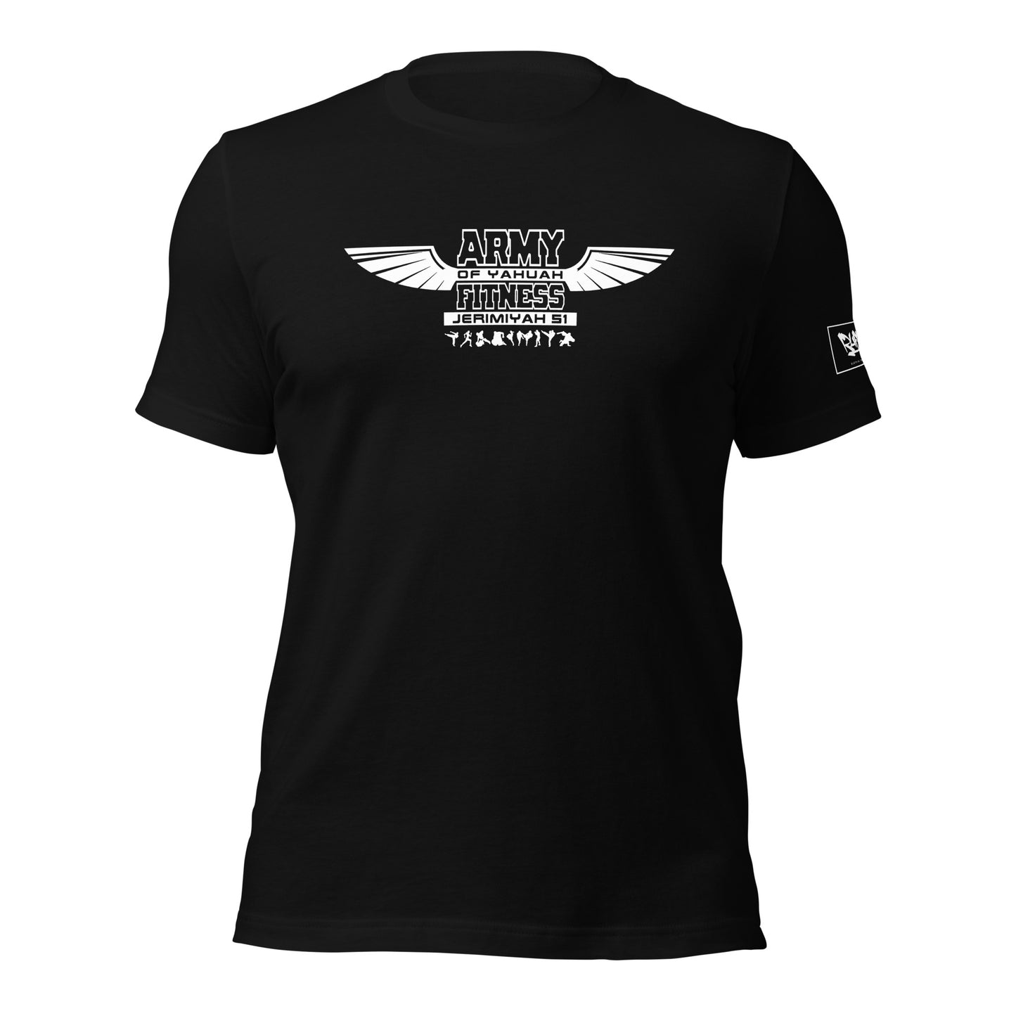 A.O.Y. white print Short-Sleeve Unisex T-Shirt