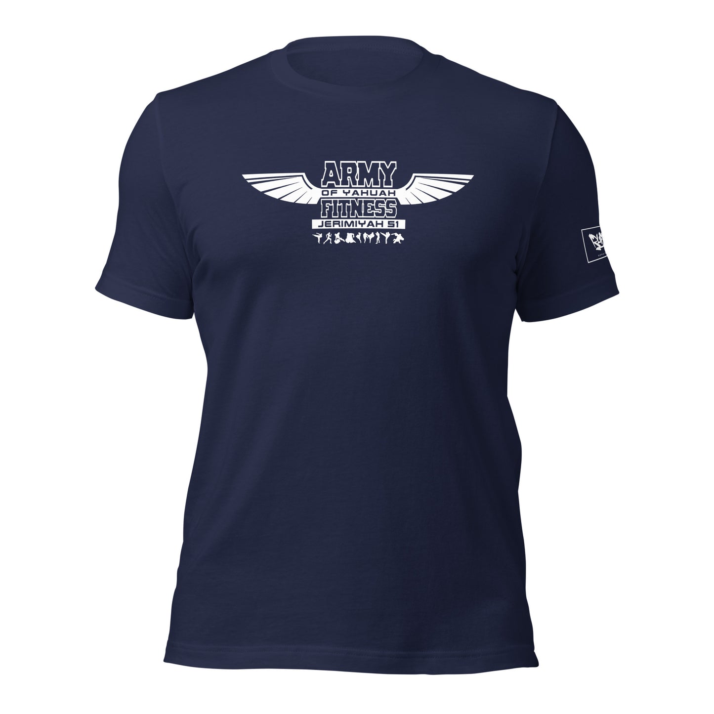 A.O.Y. white print Short-Sleeve Unisex T-Shirt