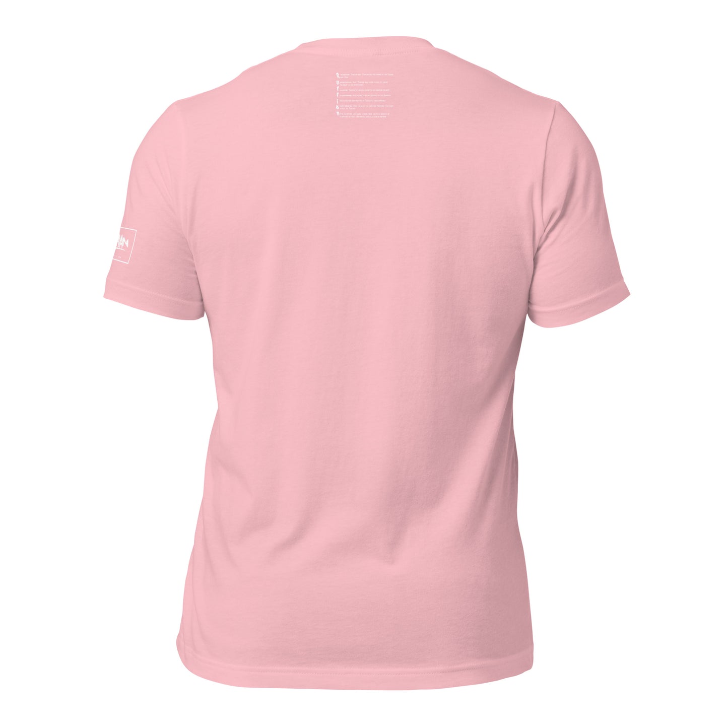 A.O.Y. white print Short-Sleeve Unisex T-Shirt