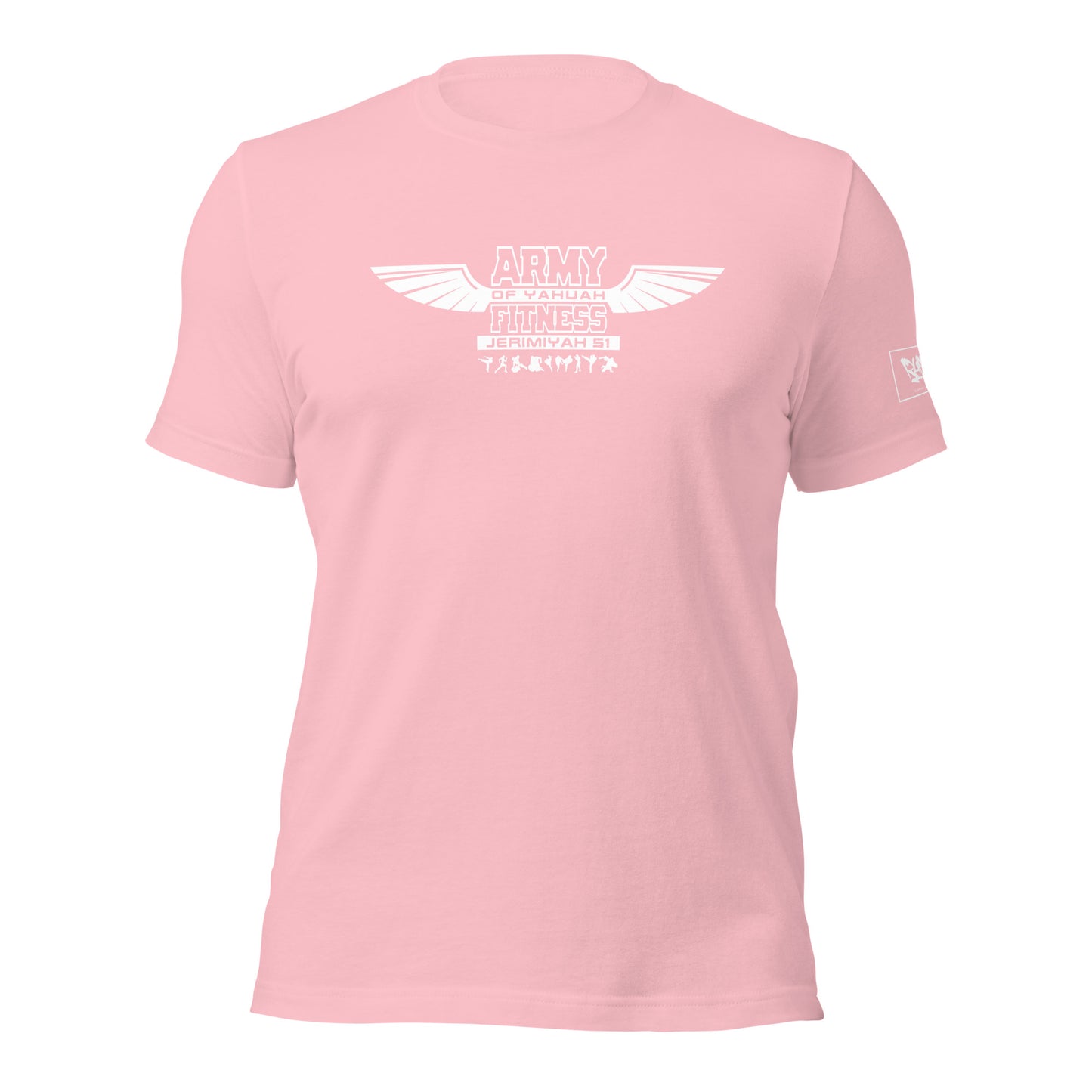 A.O.Y. white print Short-Sleeve Unisex T-Shirt