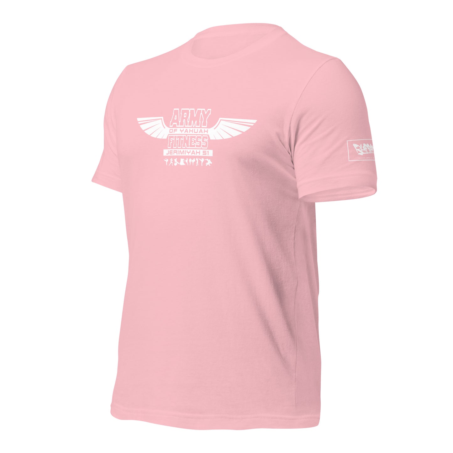 A.O.Y. white print Short-Sleeve Unisex T-Shirt