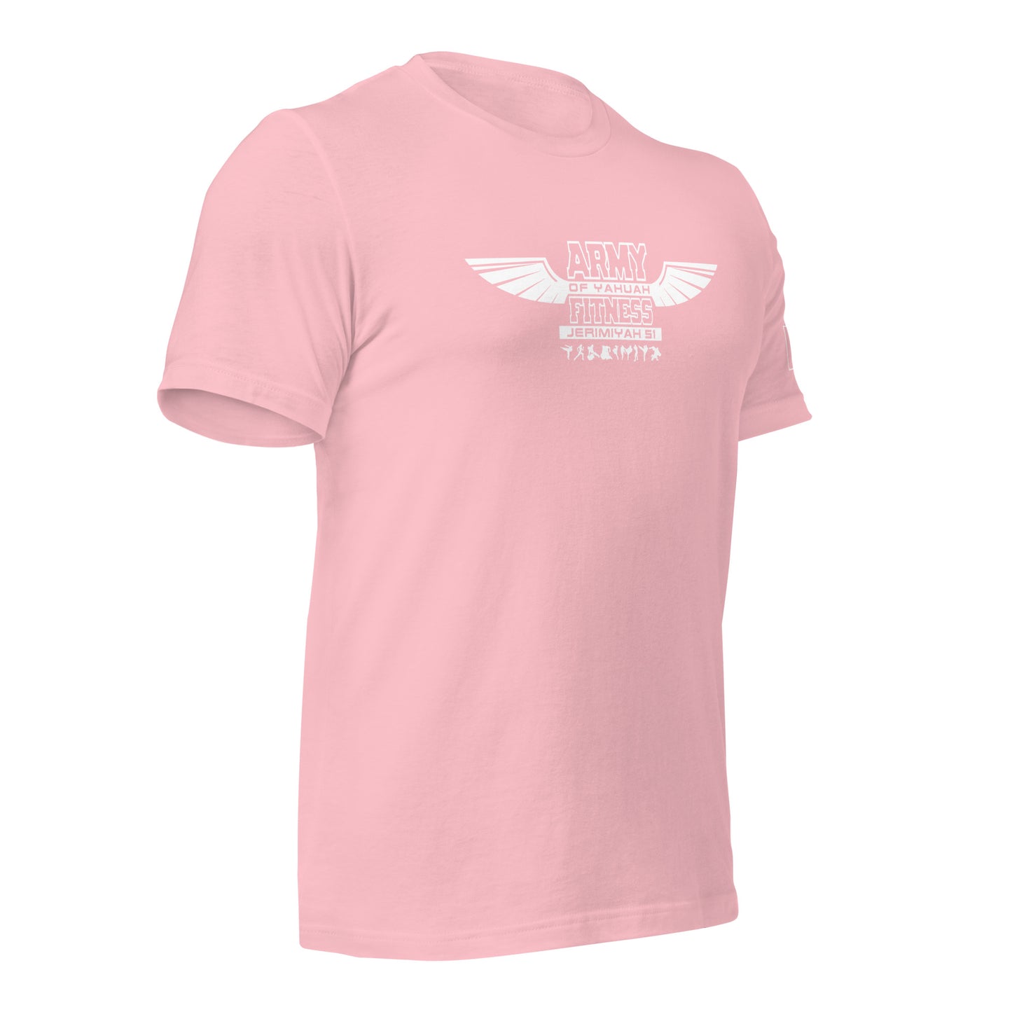 A.O.Y. white print Short-Sleeve Unisex T-Shirt