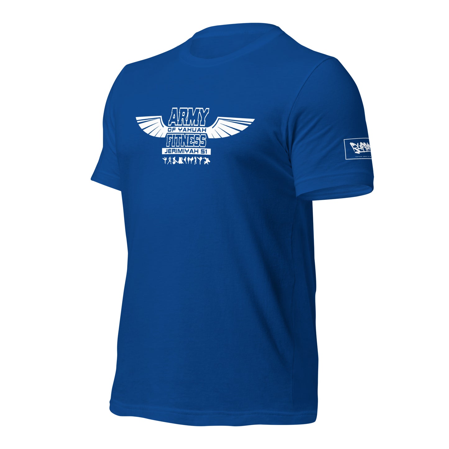 A.O.Y. white print Short-Sleeve Unisex T-Shirt