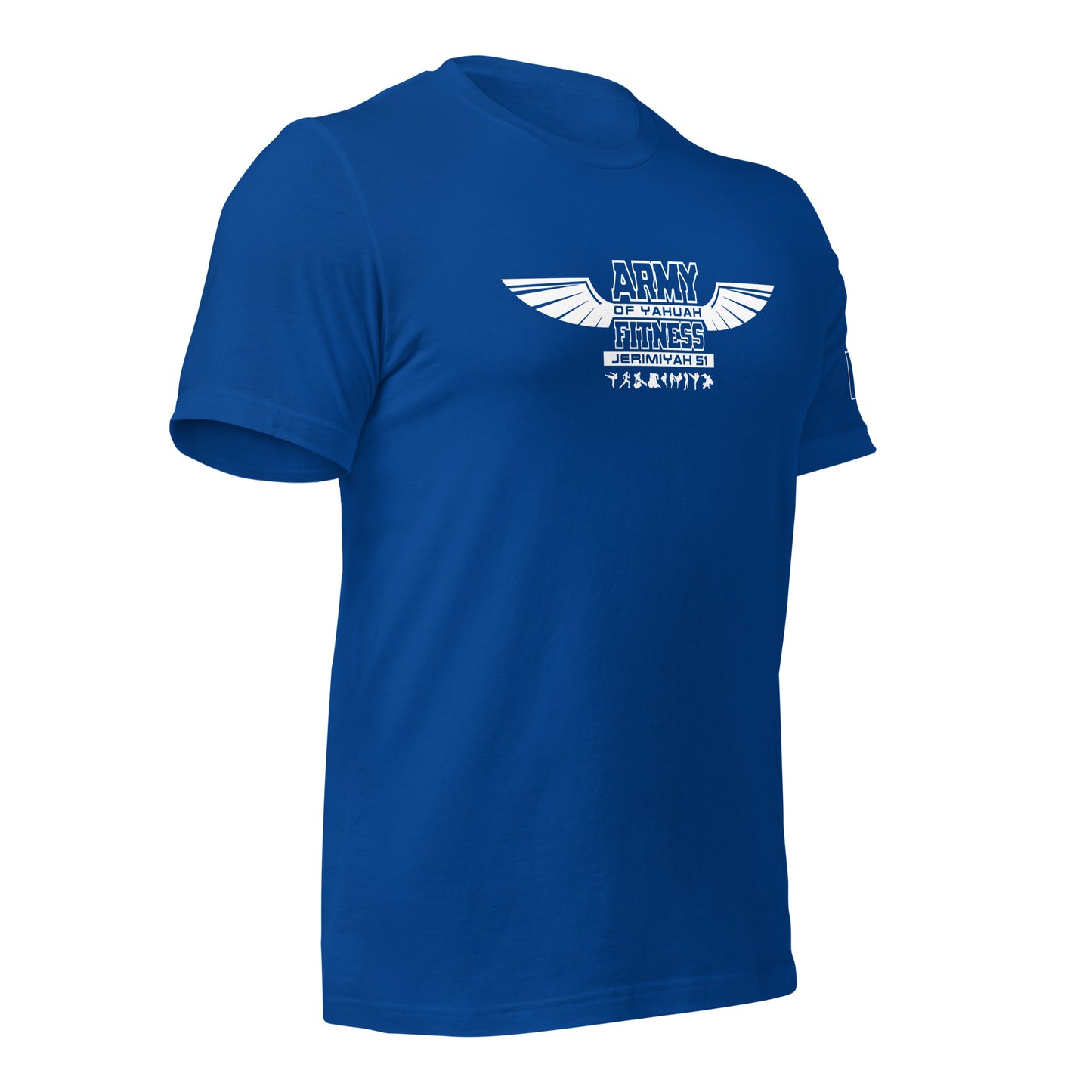 A.O.Y. white print Short-Sleeve Unisex T-Shirt