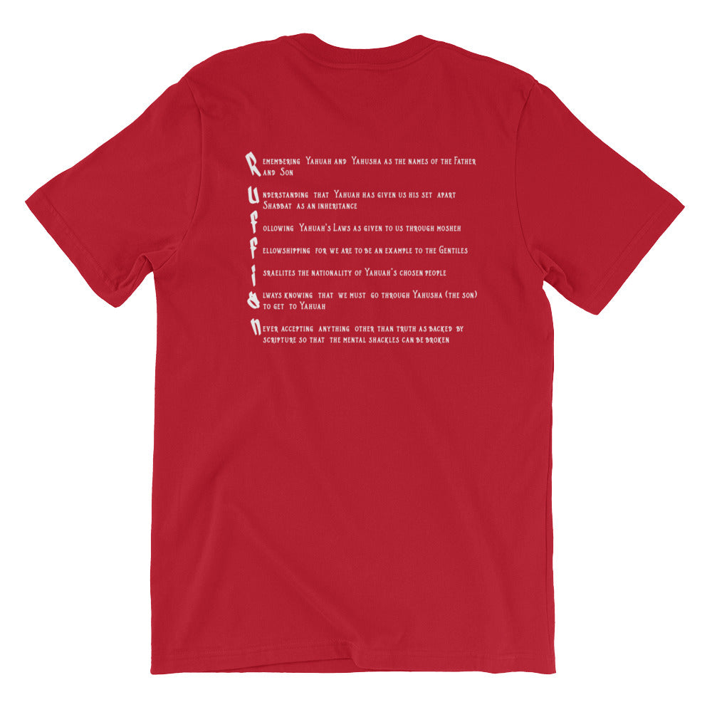 Mens Short sleeve -RUFFIAN box logo T-Shirt