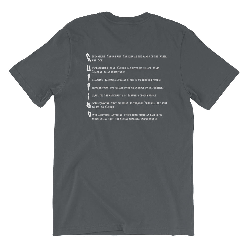 Mens Short sleeve -RUFFIAN box logo T-Shirt