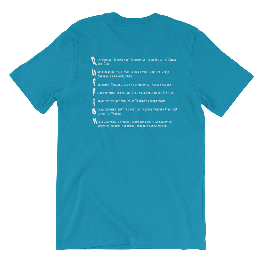 Mens Short sleeve -RUFFIAN box logo T-Shirt
