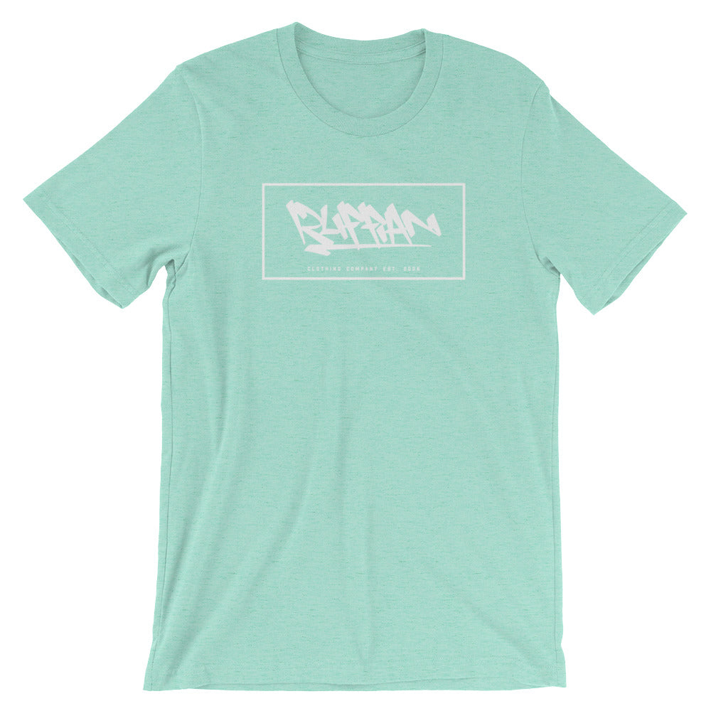 Womens Short-Sleeve RUFFIAN box logo T-Shirt