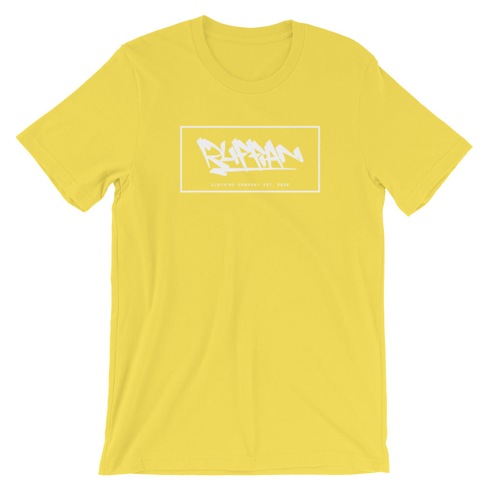Womens Short-Sleeve RUFFIAN box logo T-Shirt
