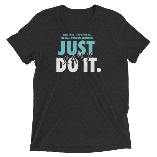Terquoise Just Do It Short sleeve t-shirt