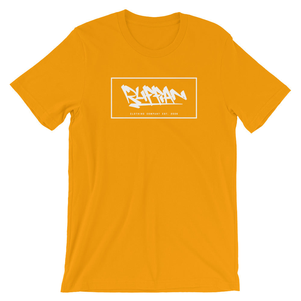 Womens Short-Sleeve RUFFIAN box logo T-Shirt