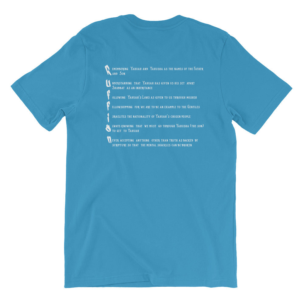 Mens Short sleeve -RUFFIAN box logo T-Shirt
