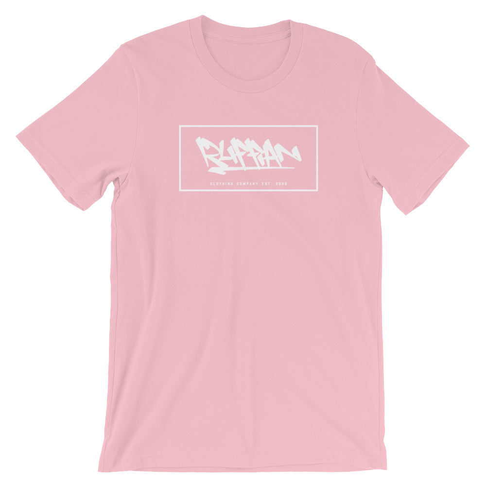 Womens Short-Sleeve RUFFIAN box logo T-Shirt