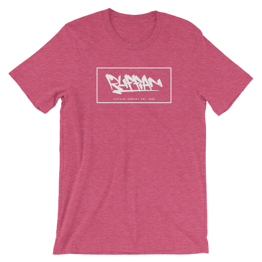 Womens Short-Sleeve RUFFIAN box logo T-Shirt