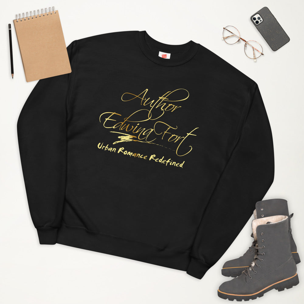 Author Edwina Fort Signature Series fleece sweatshirt