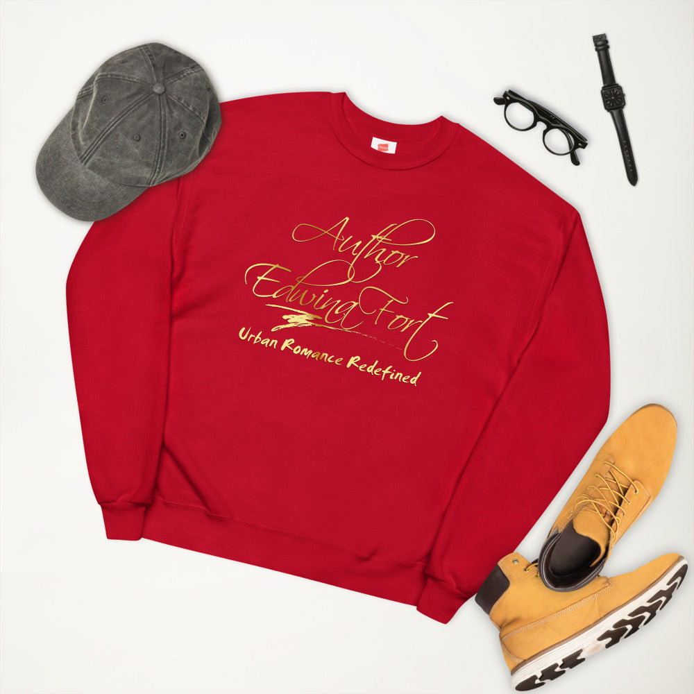 Author Edwina Fort Signature Series fleece sweatshirt