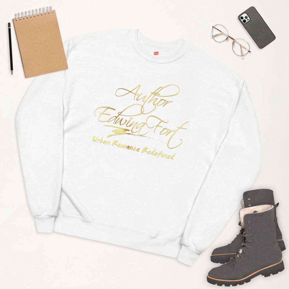 Author Edwina Fort Signature Series fleece sweatshirt