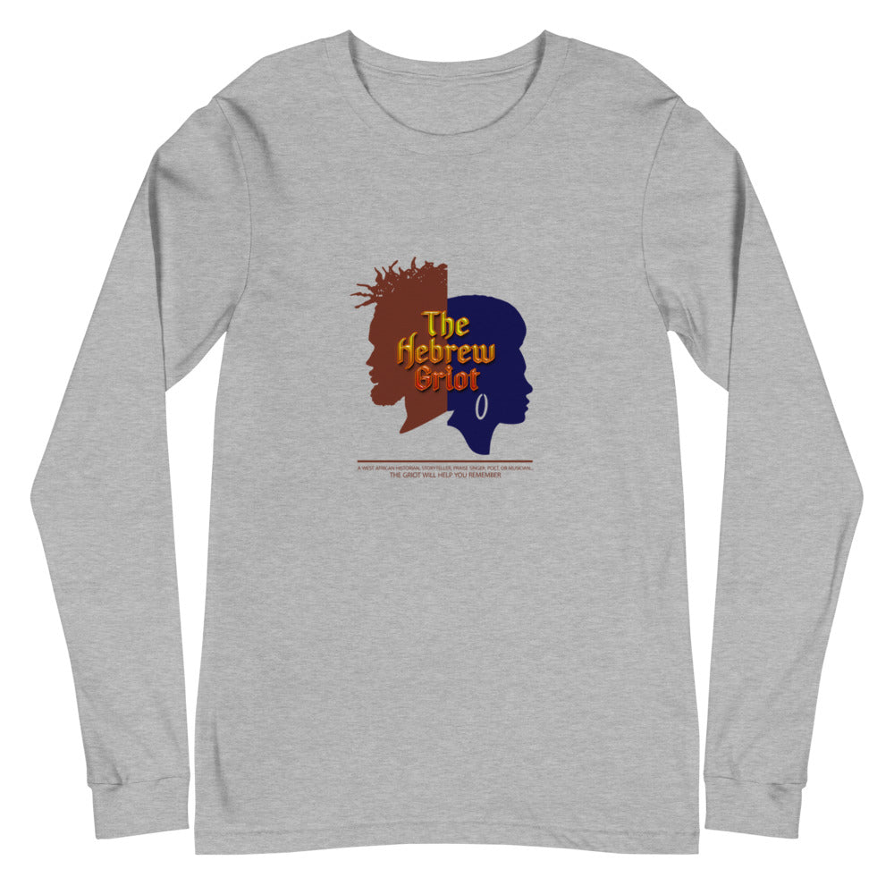Hebrew Griot Long Sleeve Tee