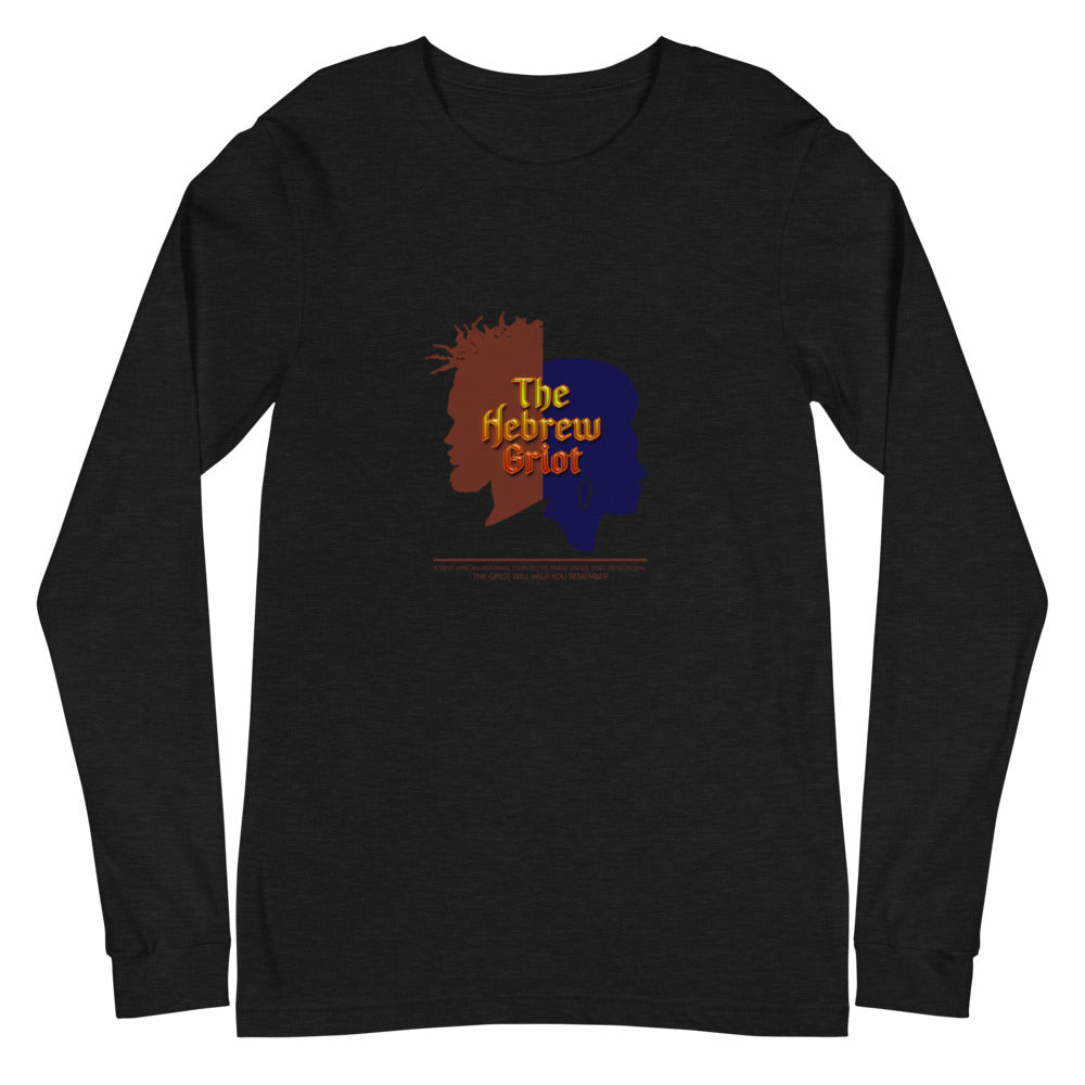 Hebrew Griot Long Sleeve Tee