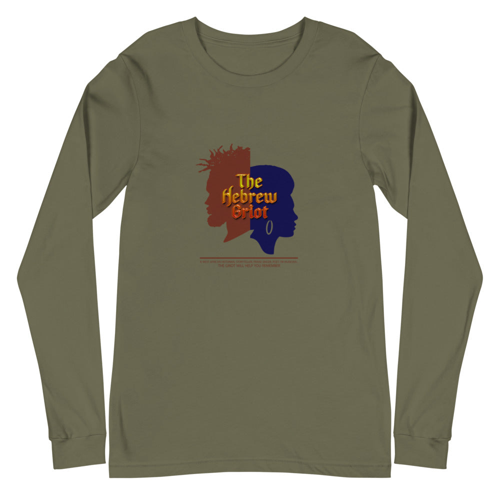 Hebrew Griot Long Sleeve Tee