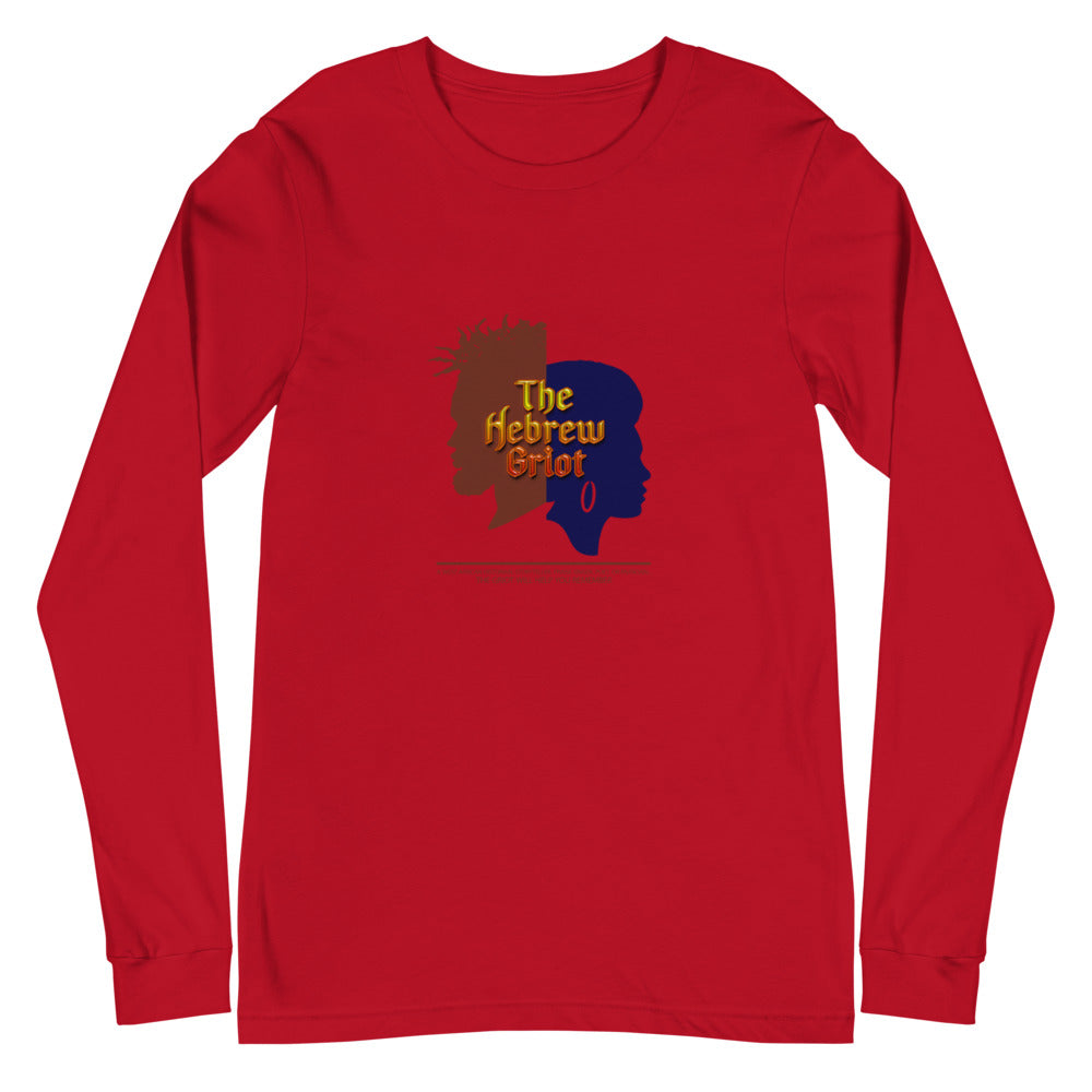 Hebrew Griot Long Sleeve Tee