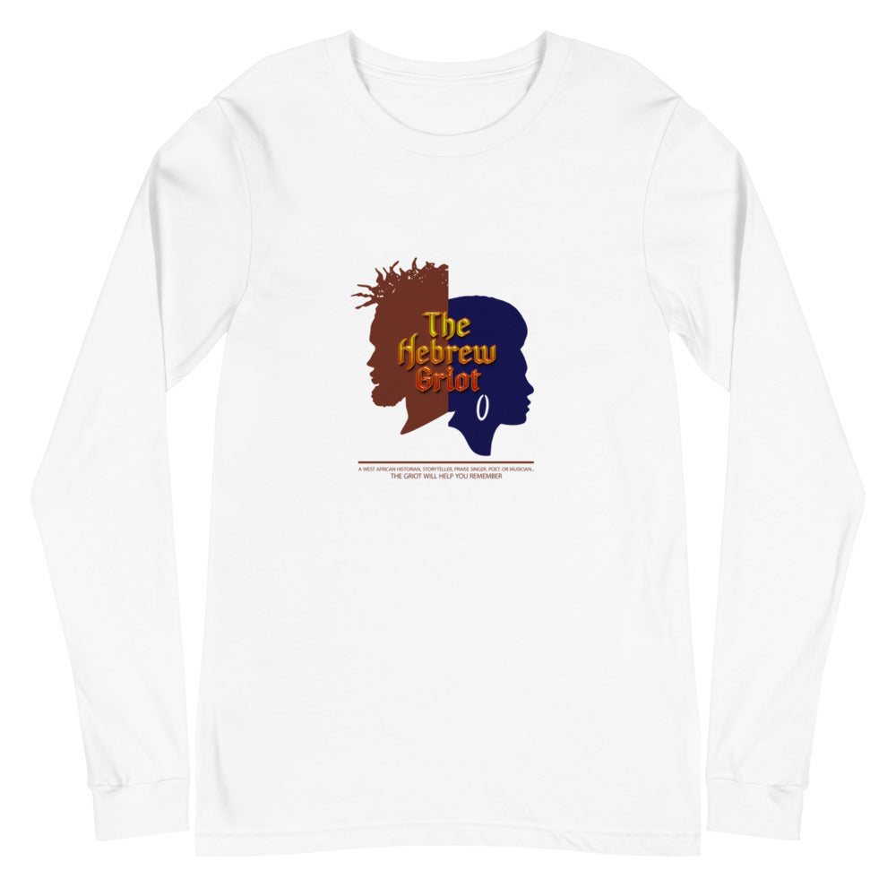 Hebrew Griot Long Sleeve Tee