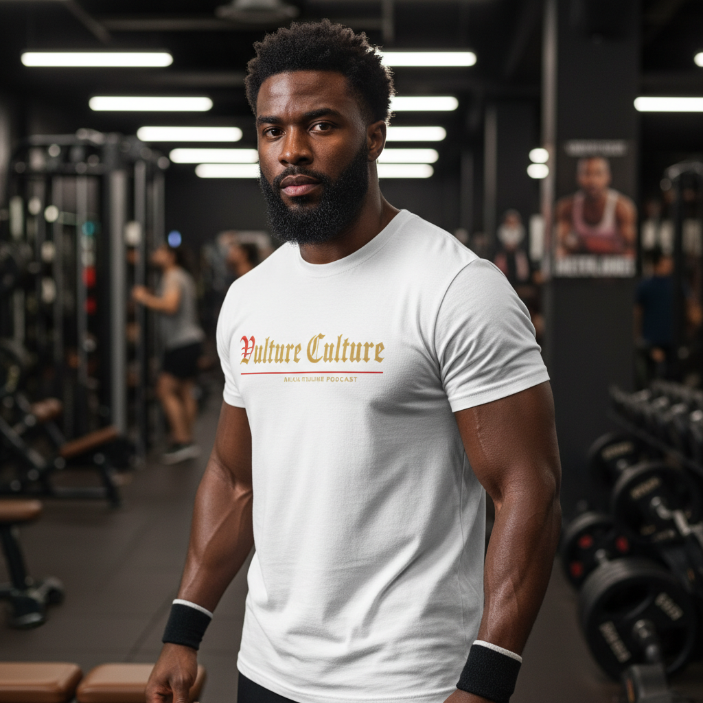 LIFE OVER DEATH CULTURE (Classic White T) organic oversized high neck t-shirt