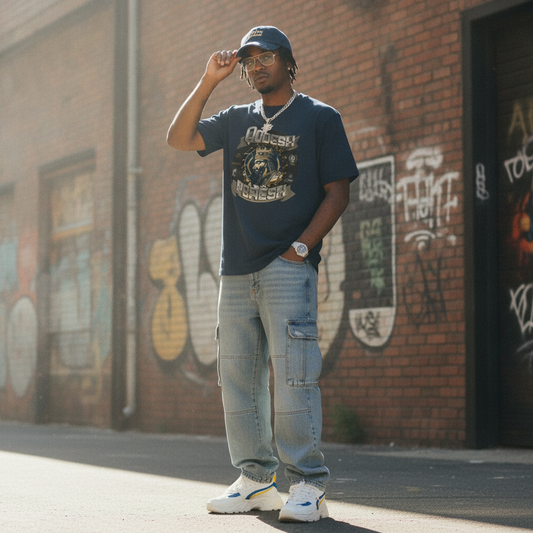 Qodesh Phresh ribbed neck t-shirt