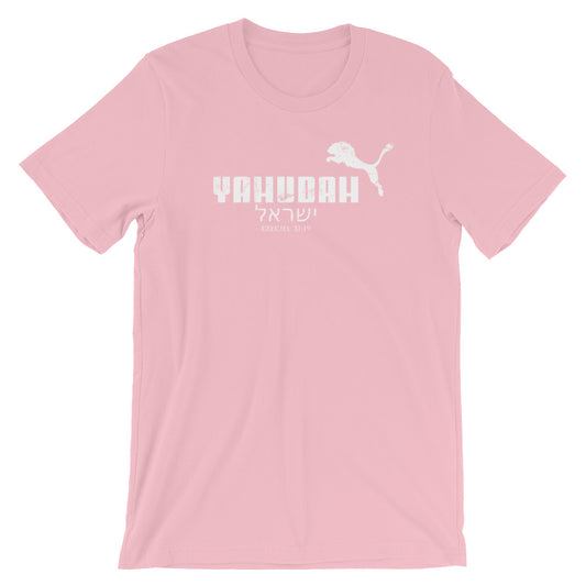 Pink Womens Short-Sleeve Yahudah T-Shirt